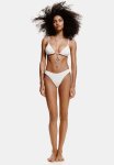 Padded Triangle Bikini Top - White