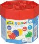 Toy Construction Pieces: Multi-coloured Kiga Rondi 45MM - Building Box