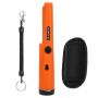 Handheld Metal Detector Pinpointer Gold Search With Faux Leather Case