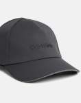 Calvin Klein Micro Twill Silicone Dark Grey Trucker Cap - One Size Fits All Grey
