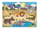 Melissa & Doug Safari Peg Puzzle