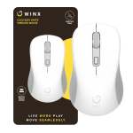 Click Silent Wireless Mouse With USB & Type-c Receiver White