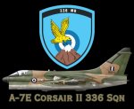 A-7E Corsair II 336 Sqn Mouse Pad