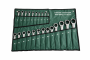 20-PIECE Combination Spanner Set - Chrome Vanadium Metric Wrench Kit