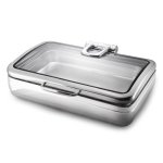 Snappy Chef 11.2L Elite Rectangular Chafing Dish ECRC011