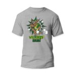 Boys Rugby Rules Tee - Grey Melange