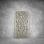 Wall Art D104 - 2000 X 1000 X 20 Indoor Matt Silver No