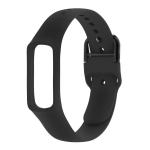 Smart Watch Pure Color Silicone Watch Band For Galaxy Fit-e Black