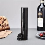 Electric Black Wine Opener Bottle Opener