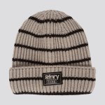 Kids Stripe Beanie - L xl Off White
