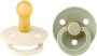 BIBS Pacifier Latex - Ivory/Sage Size 3