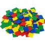 Multi-coloured Plastic Tiles 400 Pieces