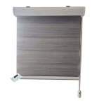 Smte Mordern Quality Roller Blind For Window & Iywa Tieback 180 X 220CM Grey With Keychain