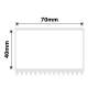 NB548 - NIIMBOT - K3 ONLY - 70X40MM - 690 WHITE LABELS