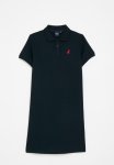 Polo Girls Dakota Short Sleeve Golfer Dress - Navy