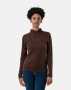 Polo Ava Ls Second Skin Chestnut Top - XL / Brown
