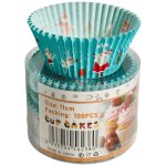 Merry Christmas Cupcake Casings 11CM 100PC
