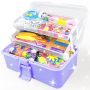 3000PCS Arts And Crafts Supplies For Kids Crafts For Girls 8-12 Craft Kit With Pipe Cleaners Beads Crafts For Kids Diy School Supplies Set