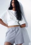 Sweatshirt Shorts - Grey