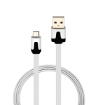 Flat Micro USB Cable White