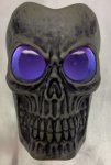 Light Up Halloween Skeleton Candle