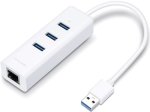 TP-link Tp Link USB 3 Port Hub And Gigabit Ethernet 2 In 1 Adapter