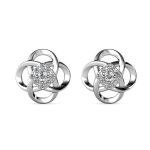 DESTINY Aurelia Eternity Earrings With Swarovski Crystals