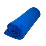 Hemmed Coral Fleece Blankets - Various Colours & Sizes - Size: 200 Cm X 150 Cm Navy