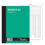 Treeline A5 Duplicate Pen Carbon Invoice Book