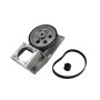 Pinion Gearbox For Nema 34 - 1.25 Mod Helical Tooth With Pulley