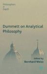 Dummett On Analytical Philosophy Hardcover