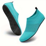 Unisex Aqua Socks Quick-dry Barefoot Water Shoes For Beach Swim Surf Water Sports Breathable Fabric Lightweight And Foldable Non