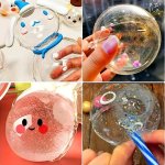 Reusable Nano Double-sided Tape 2 6PCS Piece - Transparent Waterproof & Heat-resistant Ideal For Home Decor Bathroom Furniture P