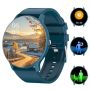 Men's Smart Watch 1.28 HD Round Fitness Tracker Android & Ios Compatible