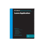Leave Application Book A5 50S Rbe Triplicate