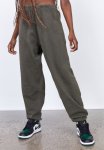 Washed Oversized Jogger - Olive Night