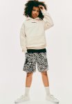 Keith Haring X : Knee-length Sweatshirt Shorts - Beige Multi
