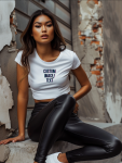 Custom Tees - Xlarge Crop - White