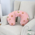 Feeding Pillow Cover Pink Little Flower