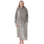 Grey Oversized Floor-length Body Blanket Hoodie