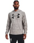 Men's Ua Rival Terry Logo Hoodie - Onyx White LG