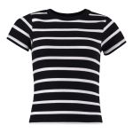 Rib Stripe T-Shirt