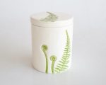 Fern Jar With Lid Large 19X15.5CM
