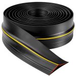 20FT Universal Garage Door Threshold Seal Strip - Garage Door Bottom Weatherproof Rubber Seal Strip Diy Weather Stripping Replac