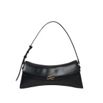 K autograph Twist Shoulder Bag -black gold