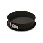 26CM Carbon Steel Springform Cake Pan Black