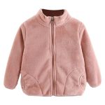 Betadog Boys' Zip Up Kids' Full Zip Ultra Soft Sweatshirt Coat For Boys And Girls Fall Clothes 520 Pink 3-4 Years