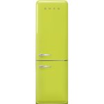 Smeg 50'S Style Bottom Mount Refrigerator Right Hinge Lime Green FAB32RLI5