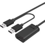 UNITEK Y-277 USB2.0 Active Extension Cable 5M Black
