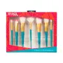 Eyeshadow Brush Set Fruity Fuschia 7pcs
